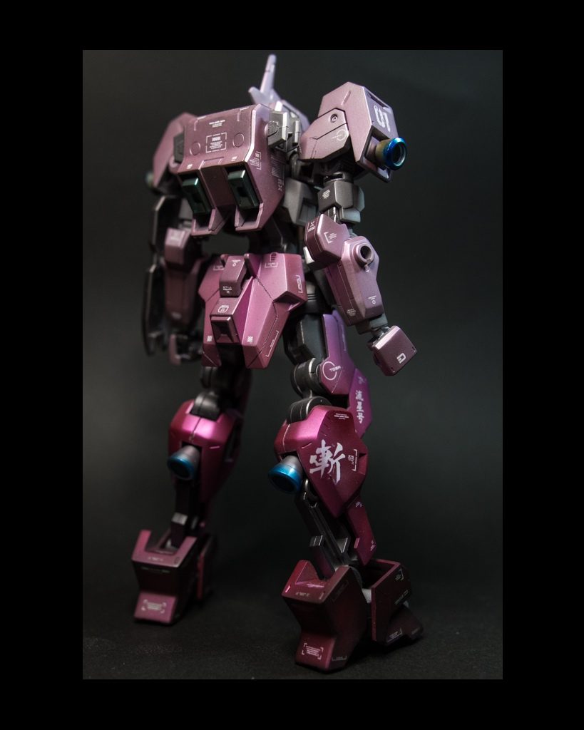 漢字デカールの『斬』を使用してみました。