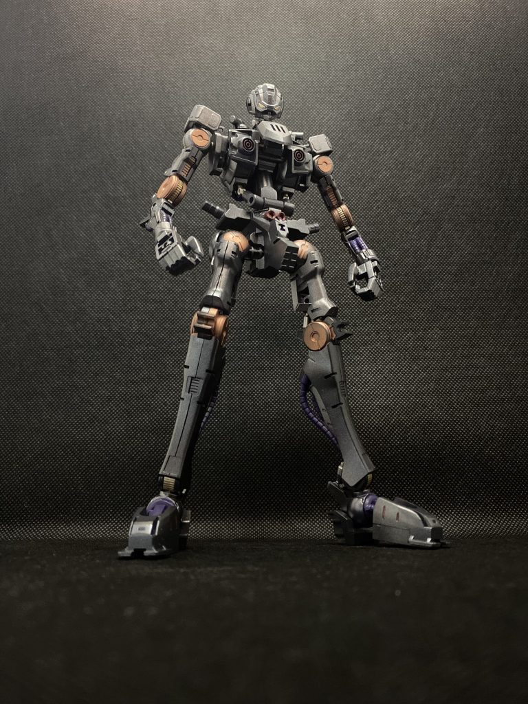 内部フレームもメタリック系塗料で色分けしてみました