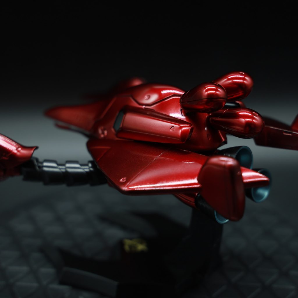 パーツごとにテカリが違うので、まだまだですわ