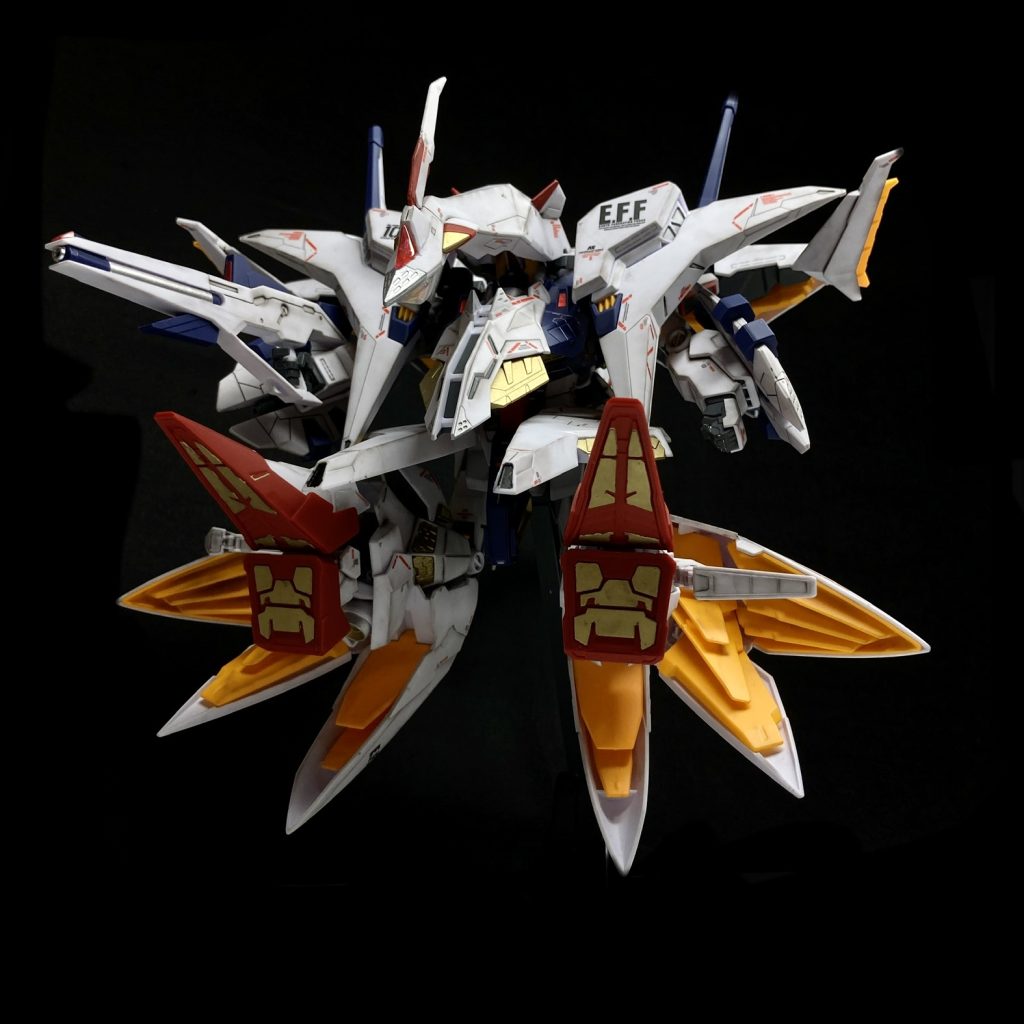 逆関節改造は他のモデラーさんの先行作品を参考にさせて頂きました、ありがとうございます