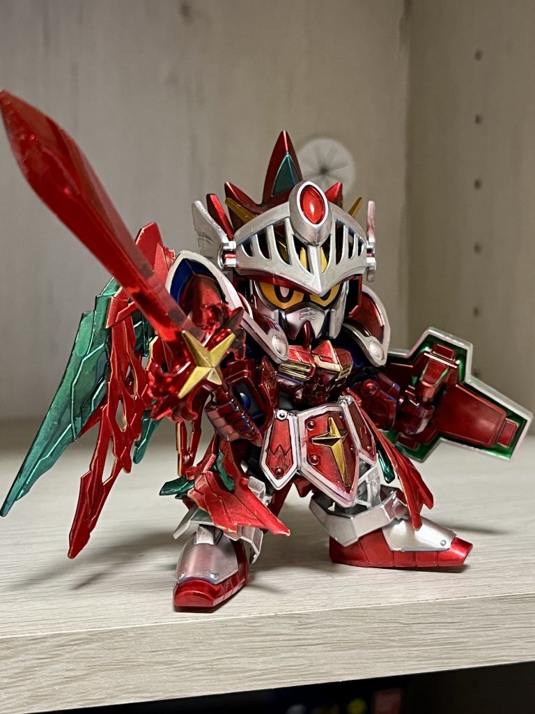 ロイヤルレッドナイトガンダム–3枚目/制作者：ケータ