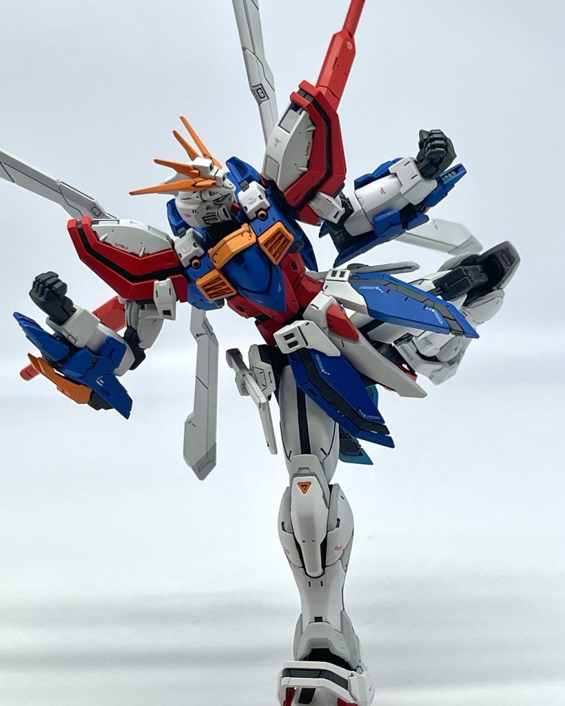 ゴッドガンダム　RG–3枚目/制作者：ときお