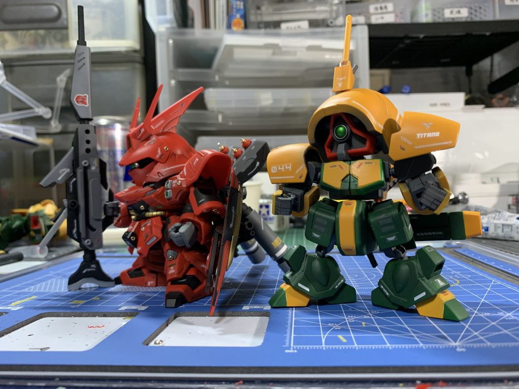 過去制作のアッシマーと比較。