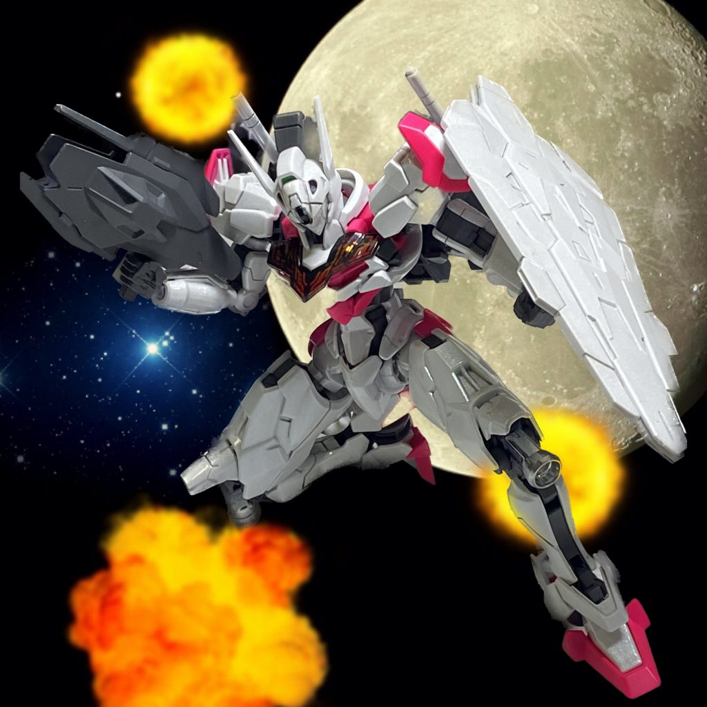 HGガンダムルブリス チタニウムフィニッシュ–2枚目/制作者：丸五ワークス