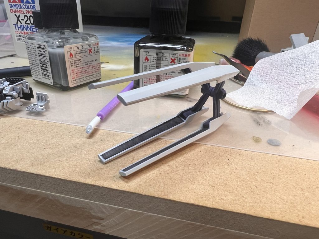 インコム展開状態。