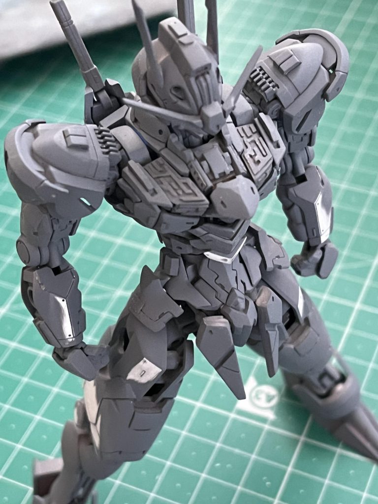 シェルユニットは自作したのですがだいぶ微妙な仕上がりになってしまいました😞