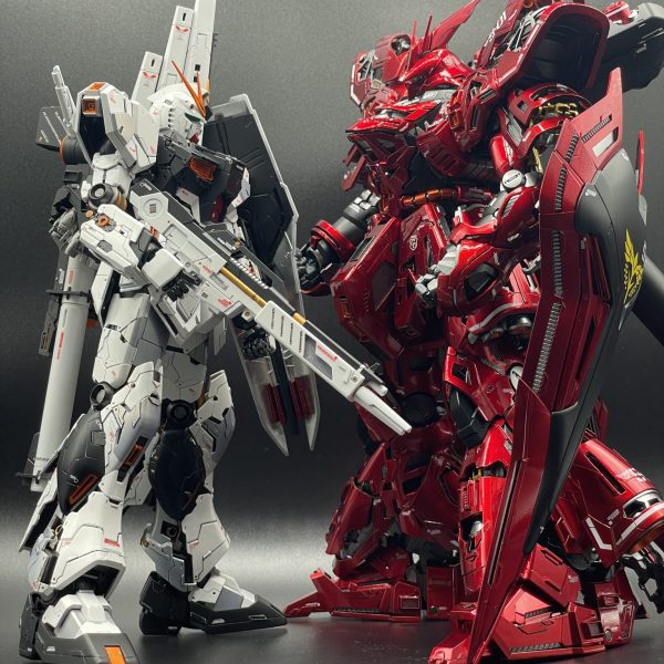 最終決戦 νガンダム vs サザビー