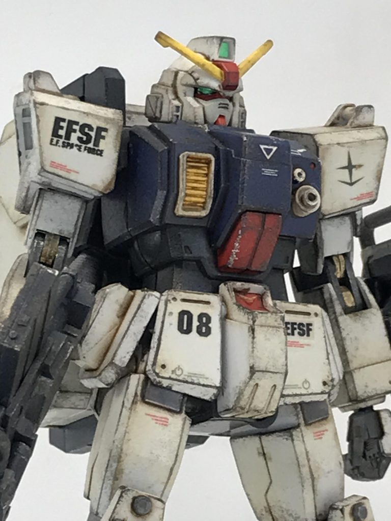 古い陸戦型ガンダムは…ちょっとおフェイスがカッコ悪い?🤔