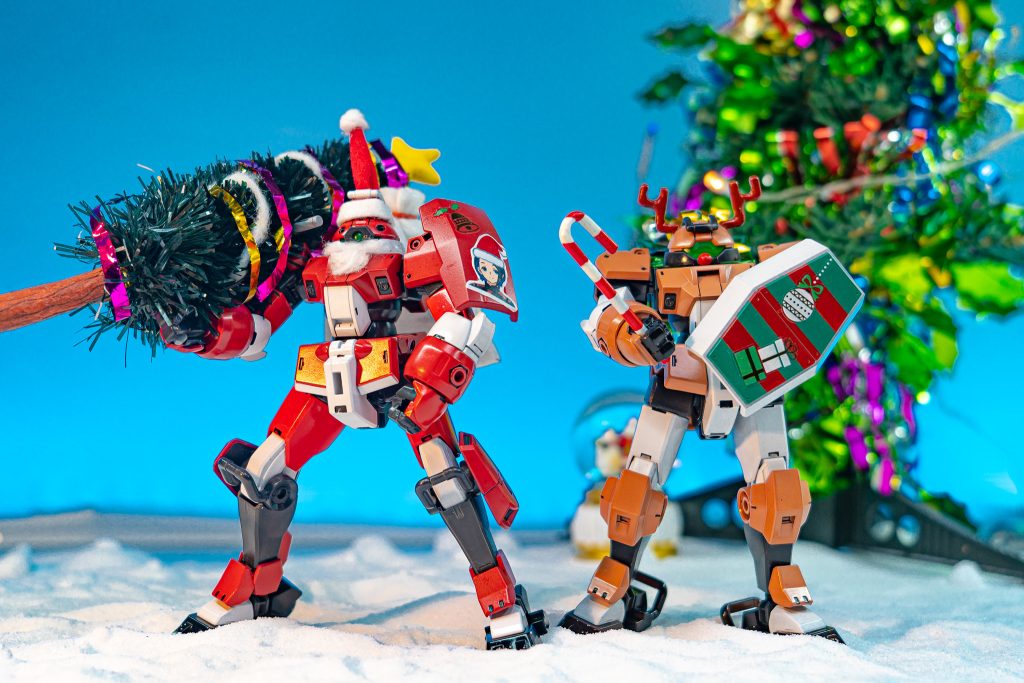 デミトレーナーとクリスマス　水星の魔女　–2枚目/制作者：砂利洗いジャリ太郎