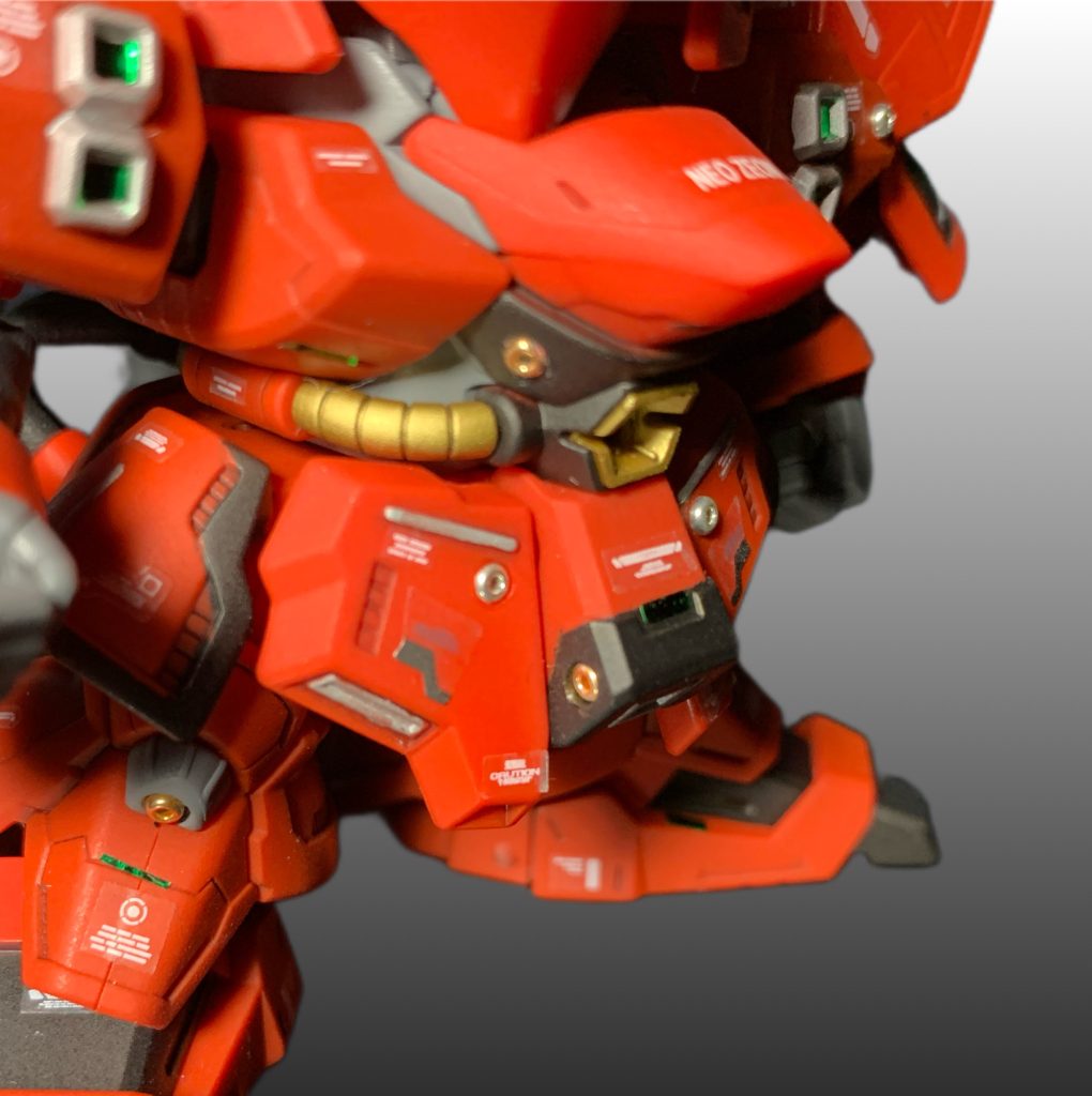 BB戦士サザビー＋ロングライフル–5枚目/制作者：ミヤさん