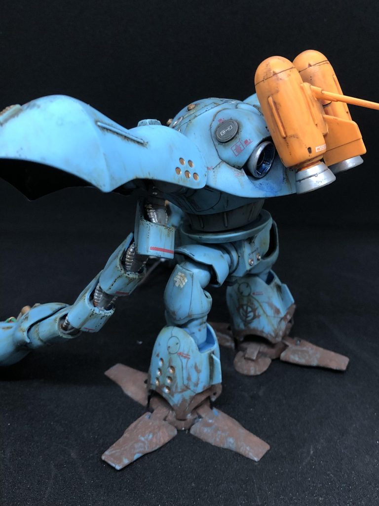 肩アーマーの後ろ側にデカール貼り忘れてたので寂しい。 ここまで見ていただきありがとうございました!良ければコメントやいいね等もしていってください! 以下は制作工程になります。