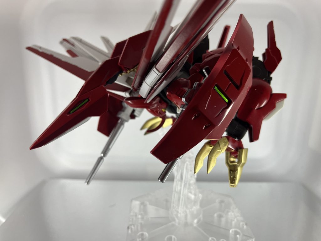 バードモード横からダリルバルデの脚部を見てからやったろうと思ってた箇所