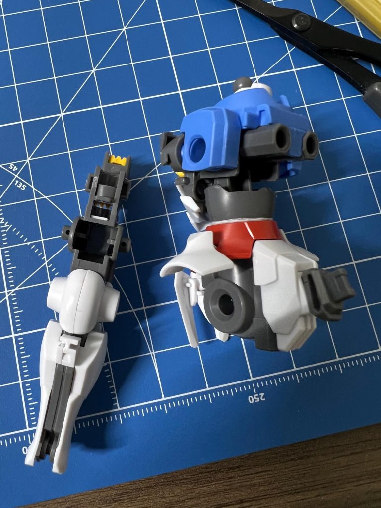 股関節の付け根と腰の延長風景です。