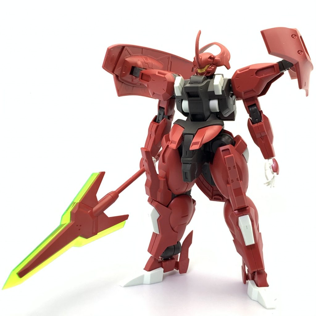 塗装前。水性シリーズは成型色含めてホントにデキが良い。