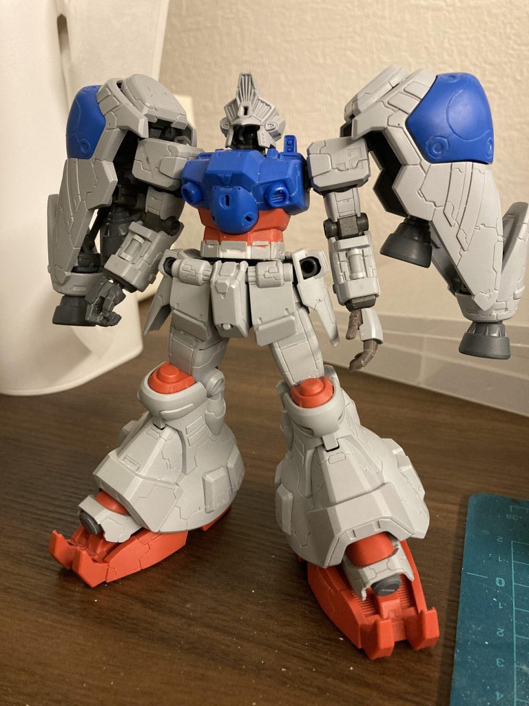 塗装前ののっぺらぼうさん