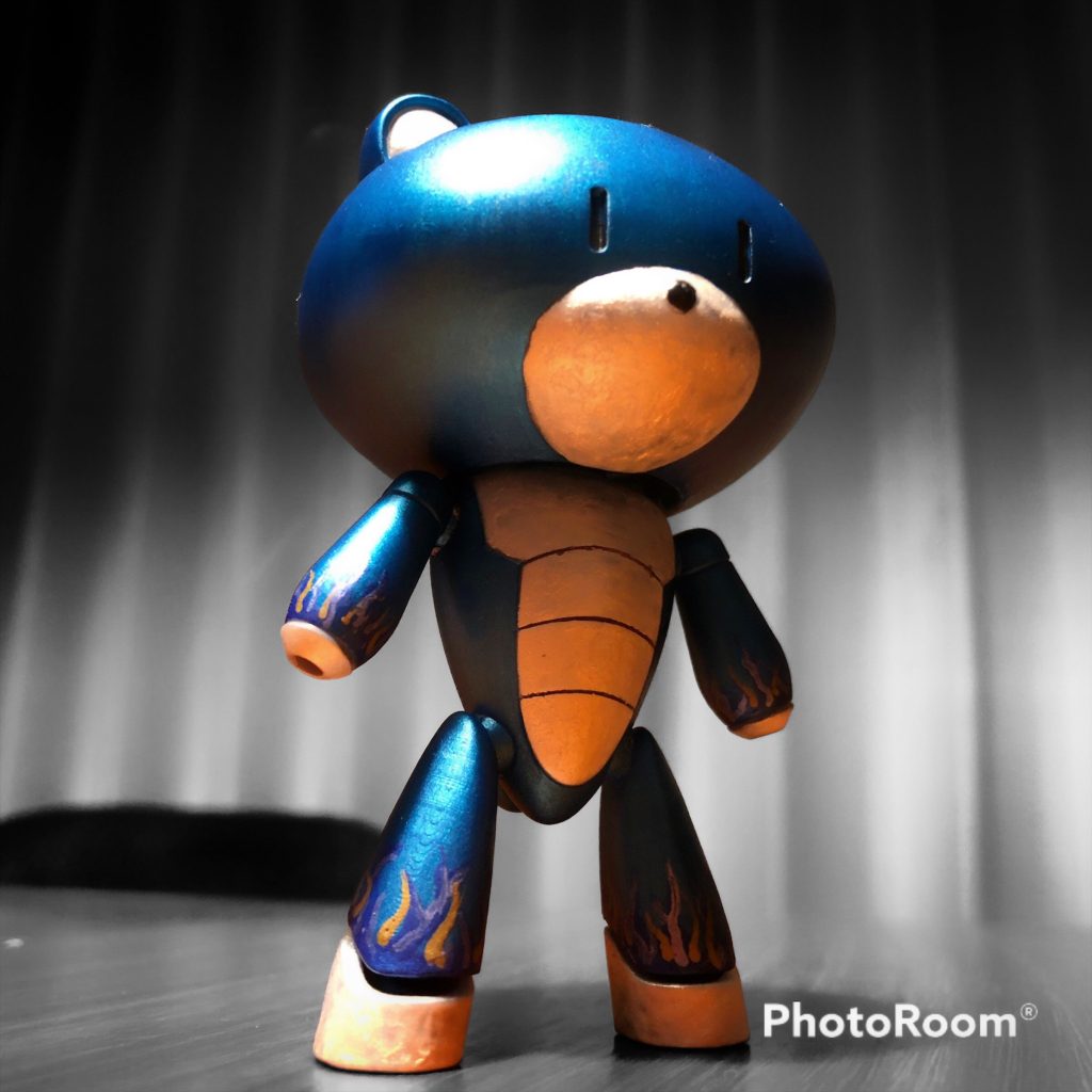 まずは素体としてプチッガイをモデリング&出力。