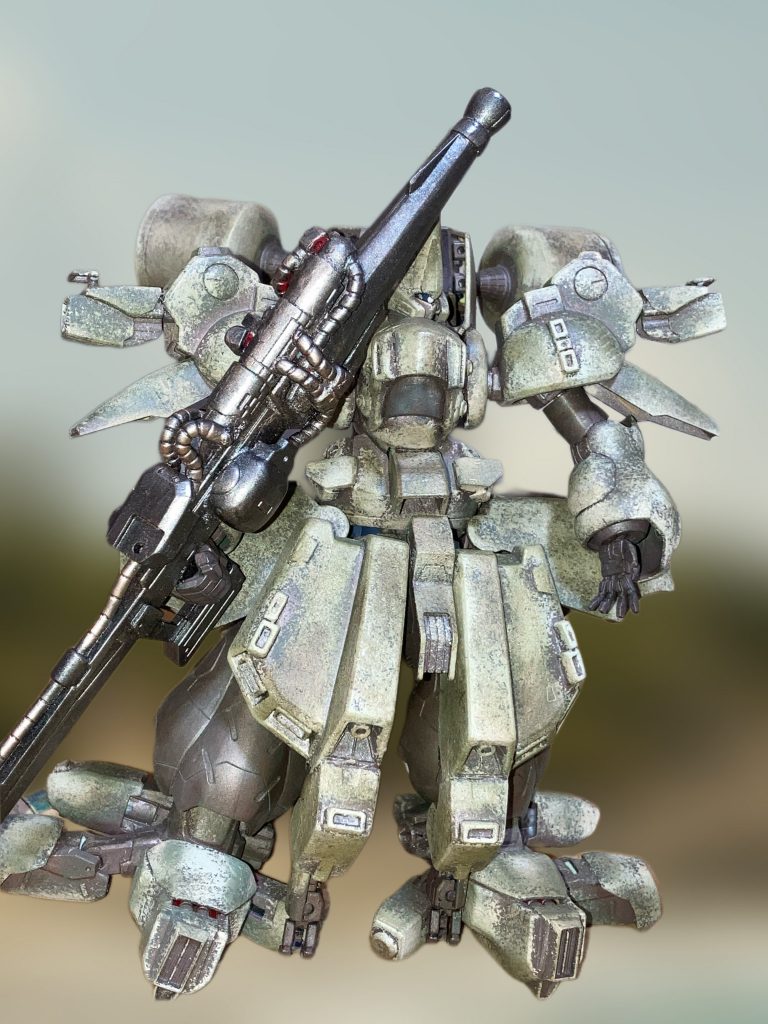 今回はプラ板等でスクラッチした部品はありません。全て既存のパーツサイズ感でミキシングしてます。