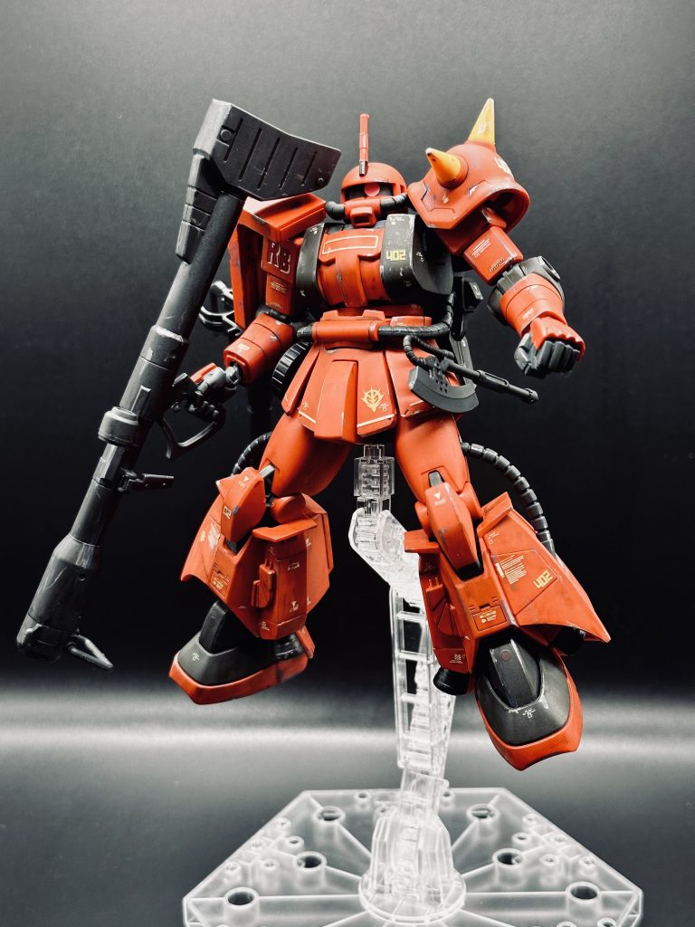 HGUC ジョニー・ライデン専用ザク–2枚目/制作者：macky