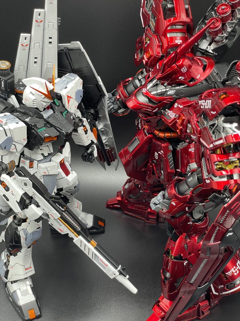 この構図をイメージしてから約一年。(サボりながら)長かったですが満足いく出来に仕上がりました。