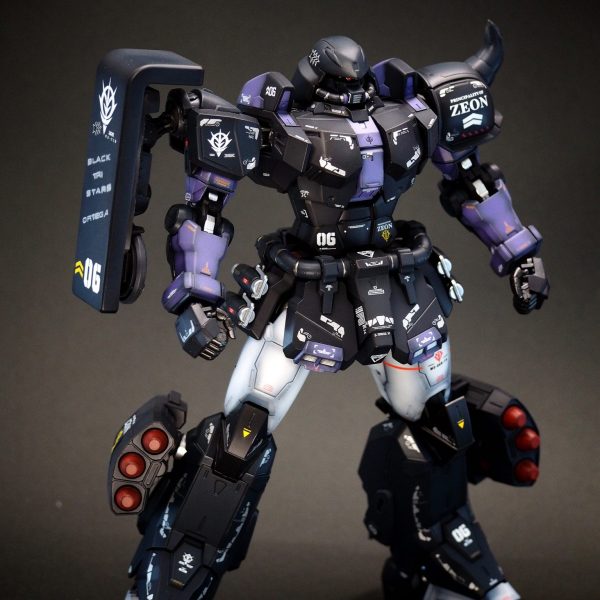 MS-06R-1A Black tri-Stars Ortega mixing