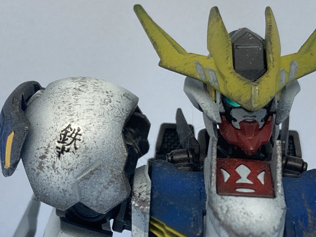 鉄華団デカール剥がし過ぎました（苦笑）