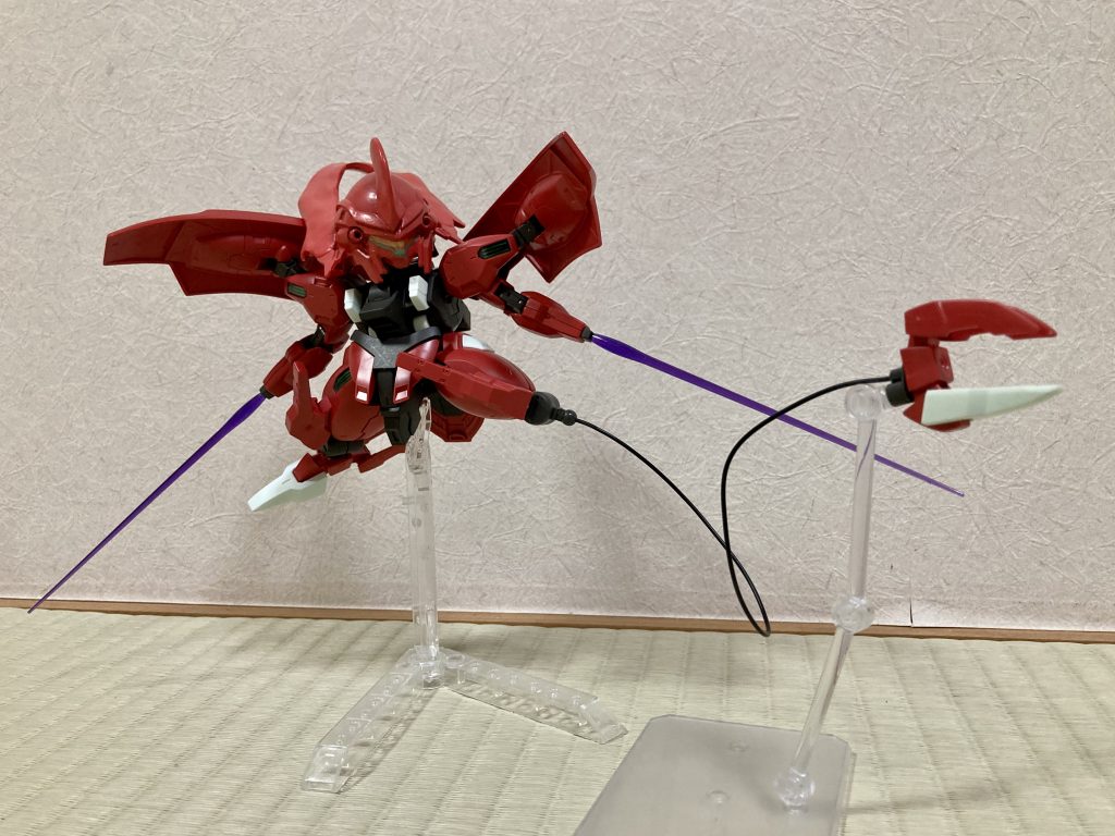 ほぼHGまんまなのでギミックは全部生きてます