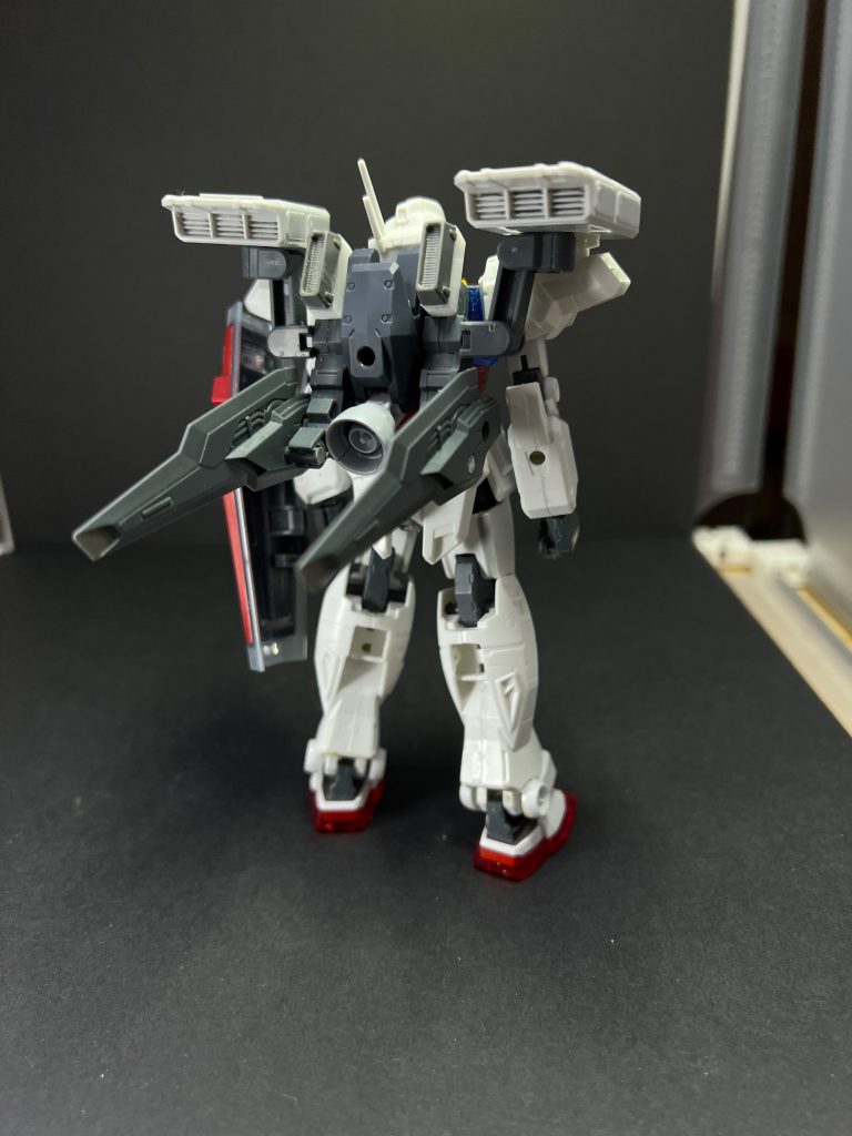 バックパックは30MMのパーツを中心にビルド系のパーツを利用。