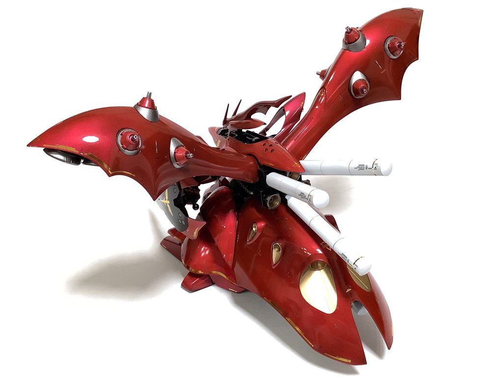 ヒケが多く、表面処理は大変でした