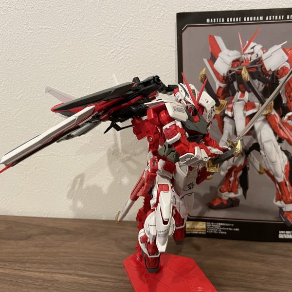 初塗装！MG アストレイレッドフレーム改