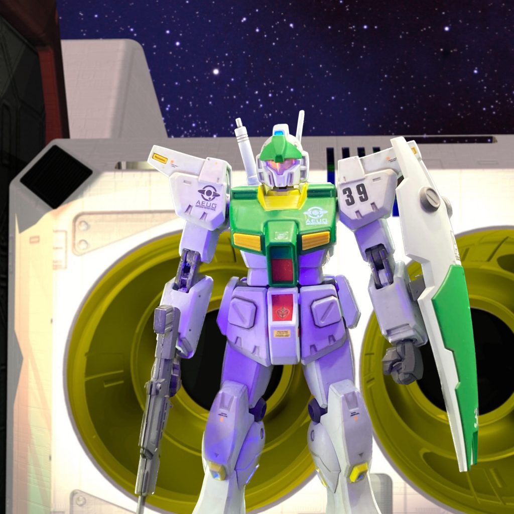 エゥーゴのジムカスタム2代目–4枚目/制作者：丸五ワークス