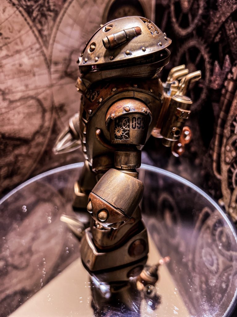 左側面。前回、創ったデカールの残りちょっと貼って見た。