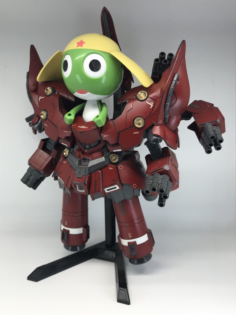 「我輩も乗ってみたいであります!!」いやね…子供が幼い頃好きだったので昔一緒に見ていたのですよケロロ軍曹今ではすっかり私の方がケロロファンです🙄