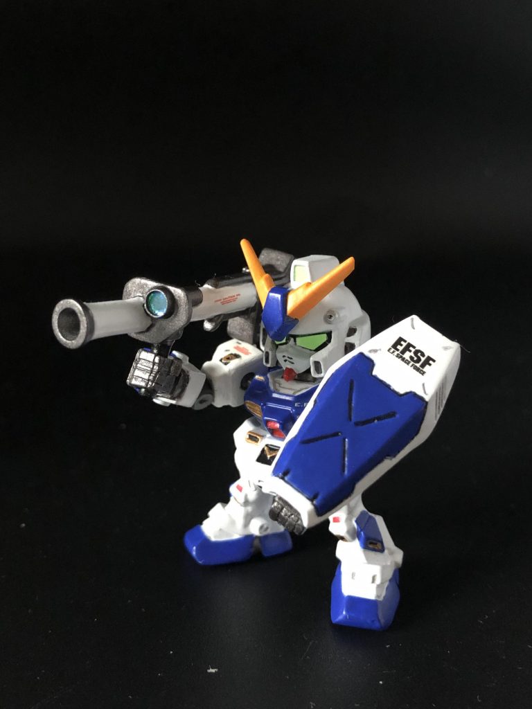 バズーカは【ガシャポン戦士next】の、ガンダム の物を加工！