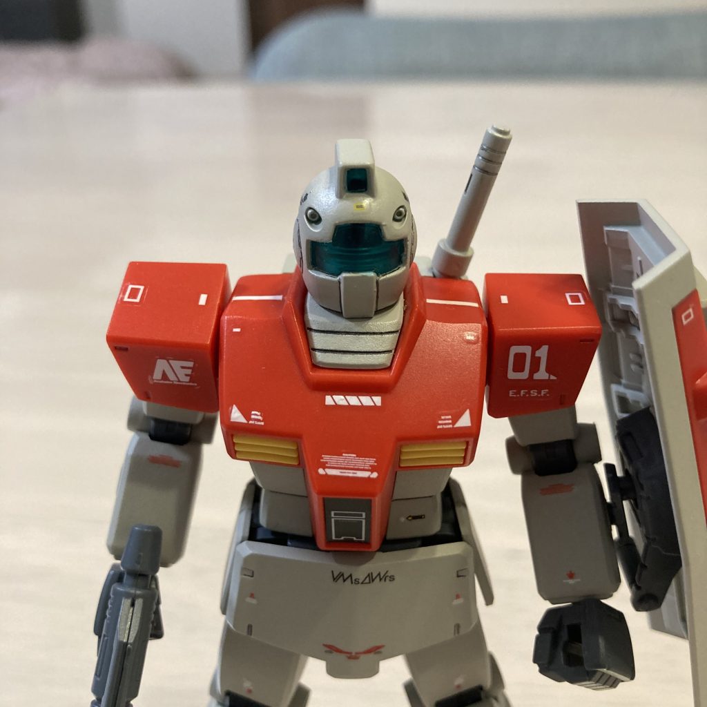 マスキングが難しいですね。目の周りが余り上手く塗れませんでした。