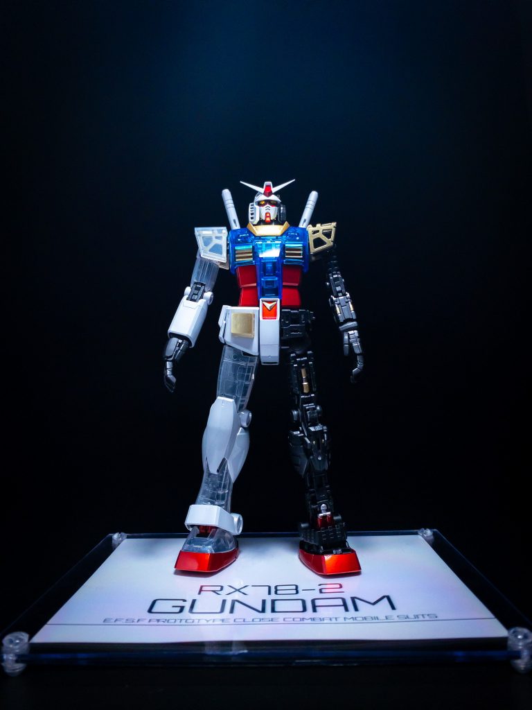 百均のフォトフレームを使用しディスプレイ用のスタンドを制作