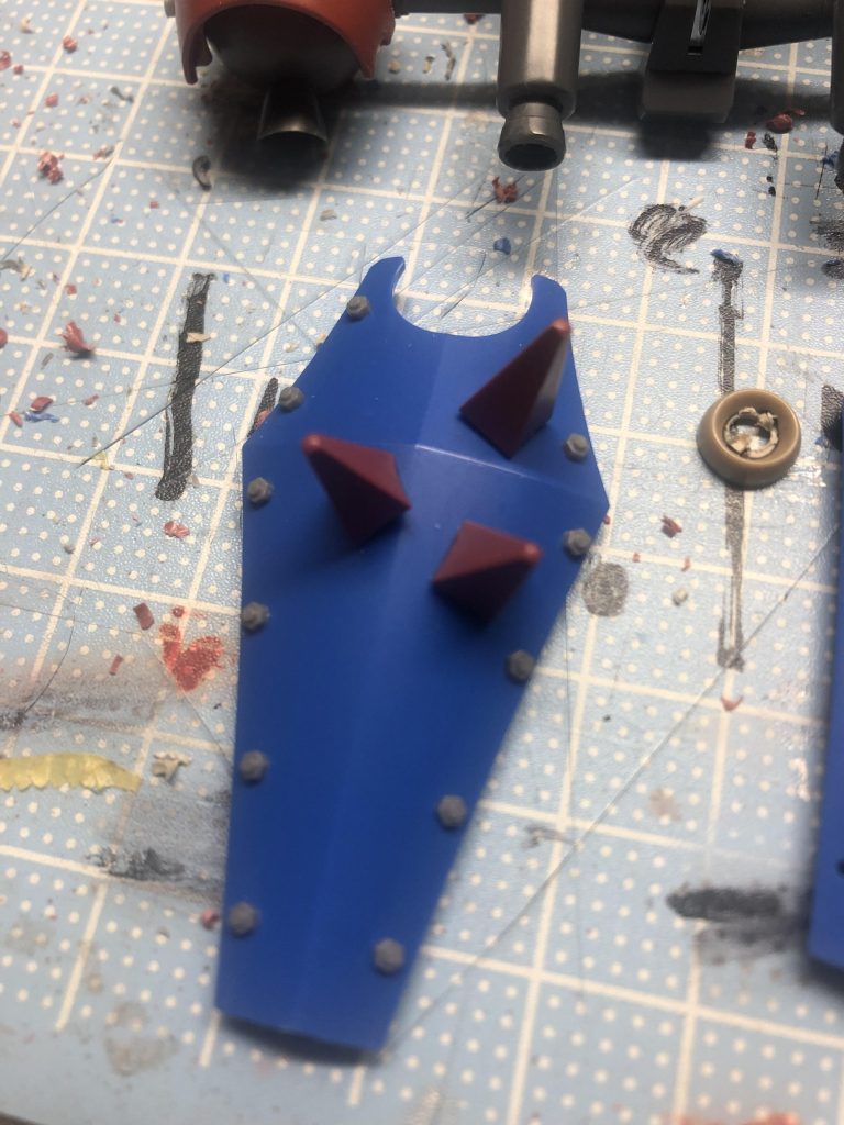 リベット付けるのが1番大変でした💦