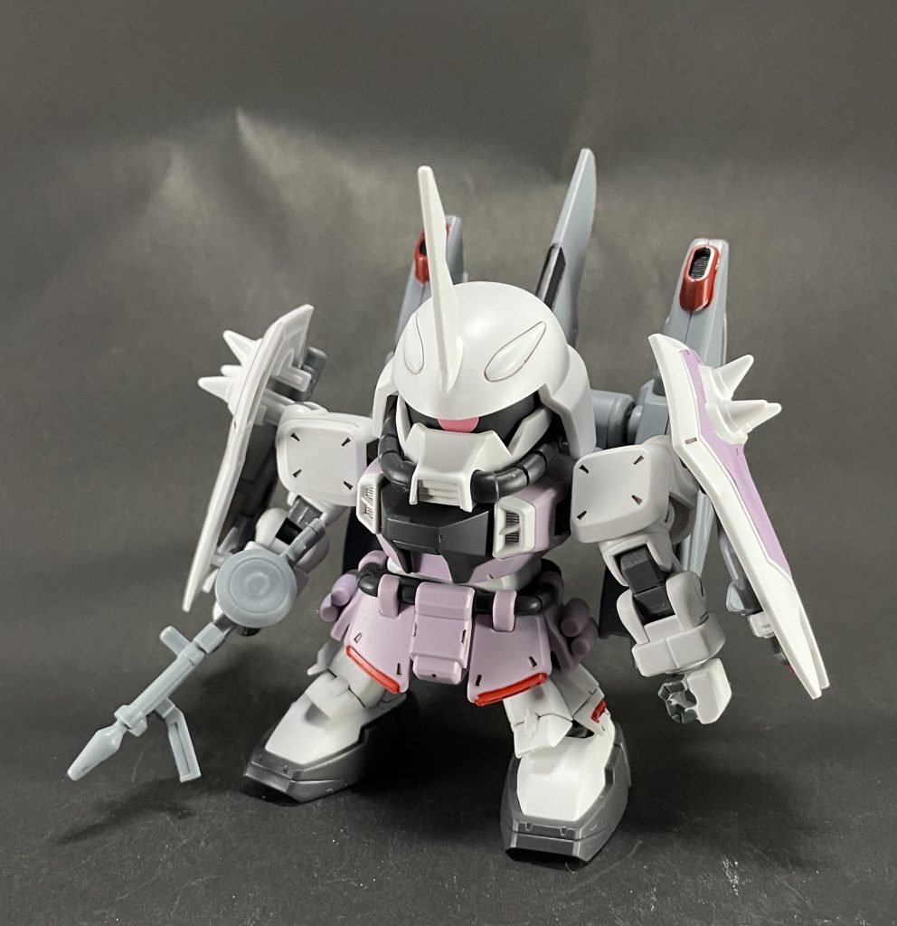 正面からの素立ち