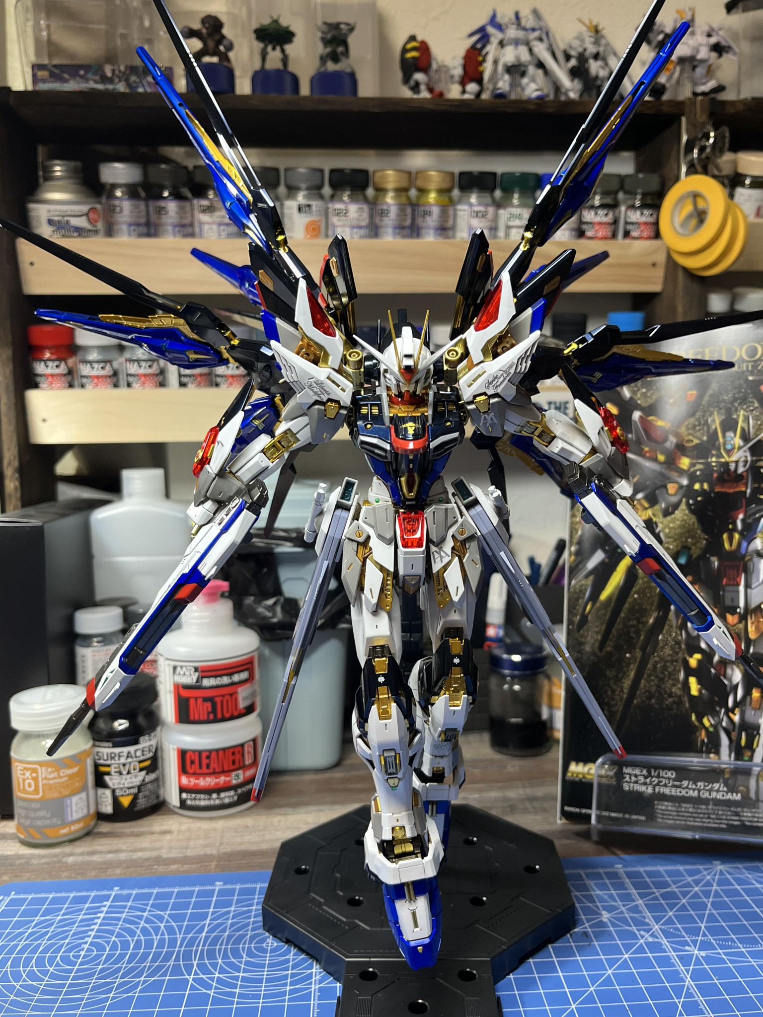 MG EX ストライクフリーダム ガンダム 機動戦士 SEED シード ガンプラ 