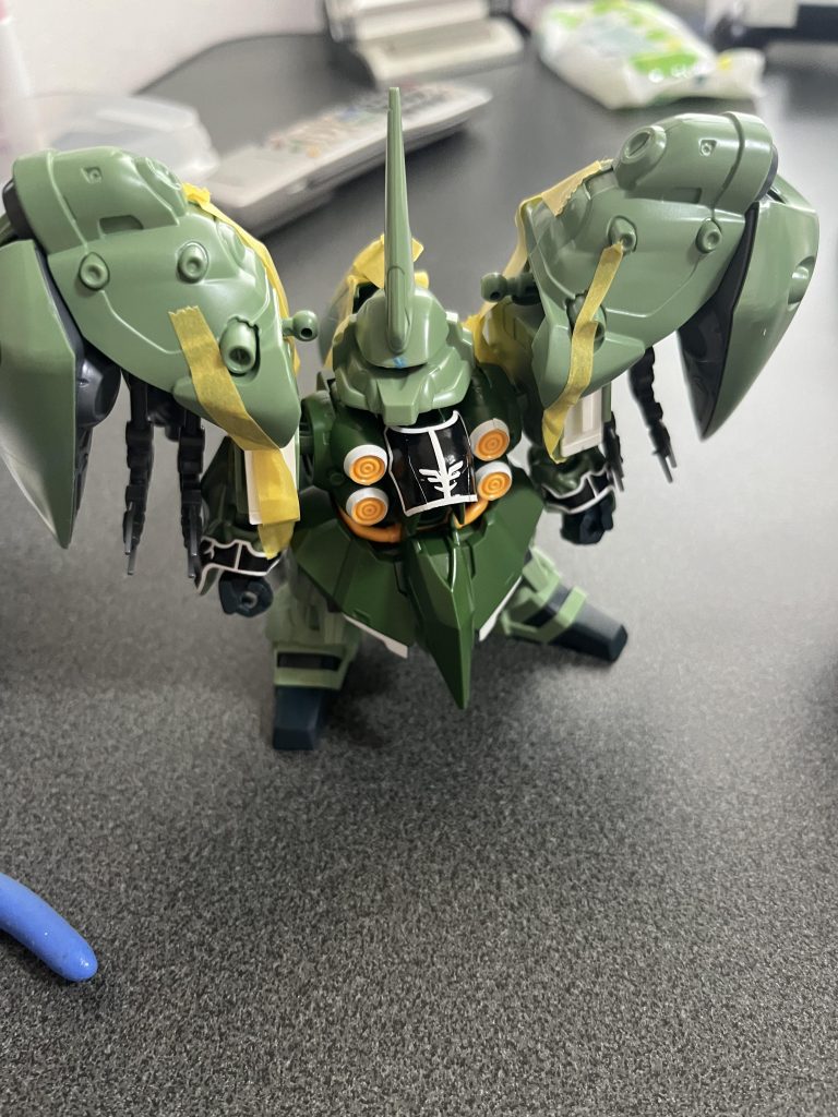 仮組み時の写真