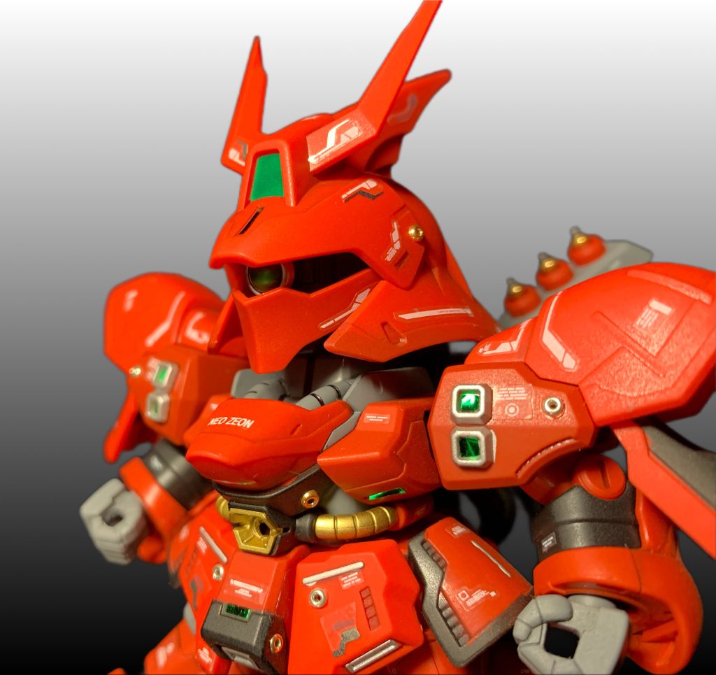 BB戦士サザビー＋ロングライフル–4枚目/制作者：ミヤさん