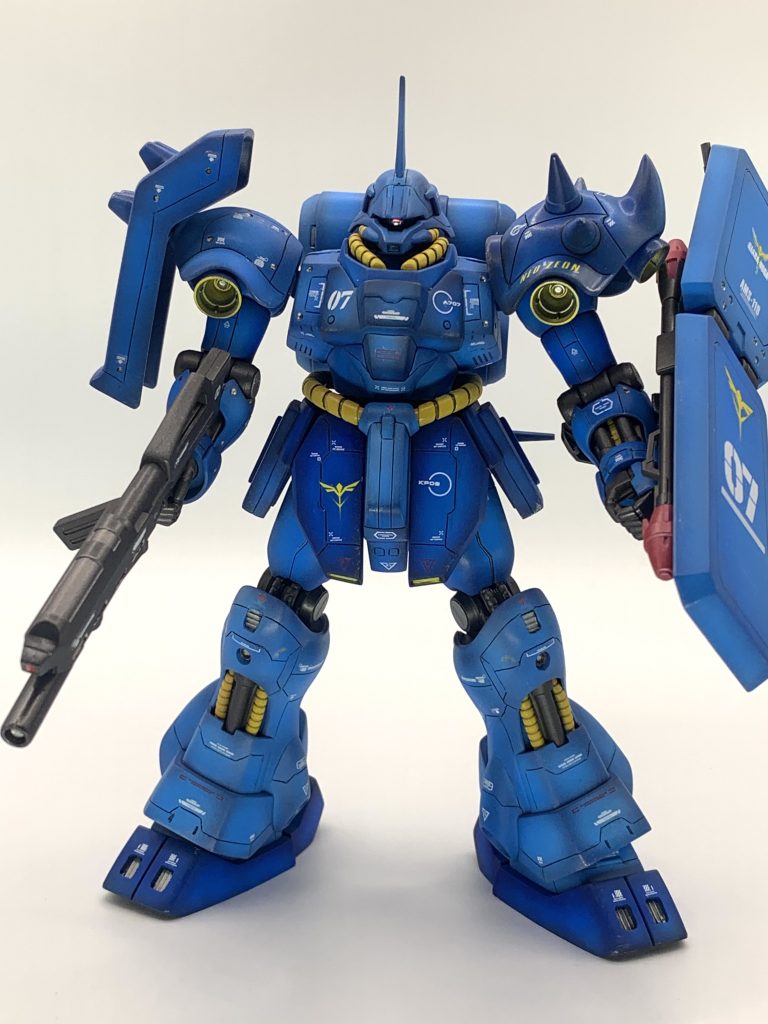 仕上げのマットバーニッシュ塗装後、(´-ω-)ウム