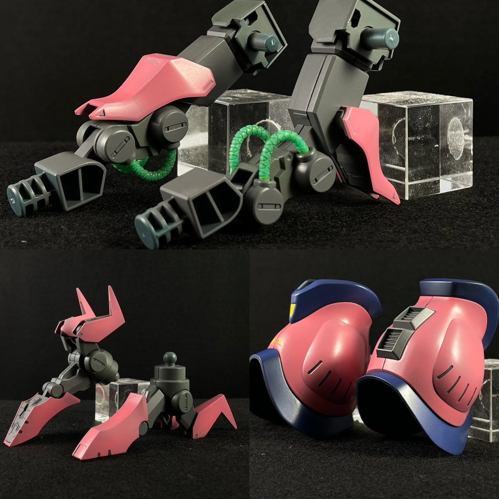 墨入れや、デカールが貼りやすいように、塗料に光沢クリアを1:1で混ぜ込んで、、