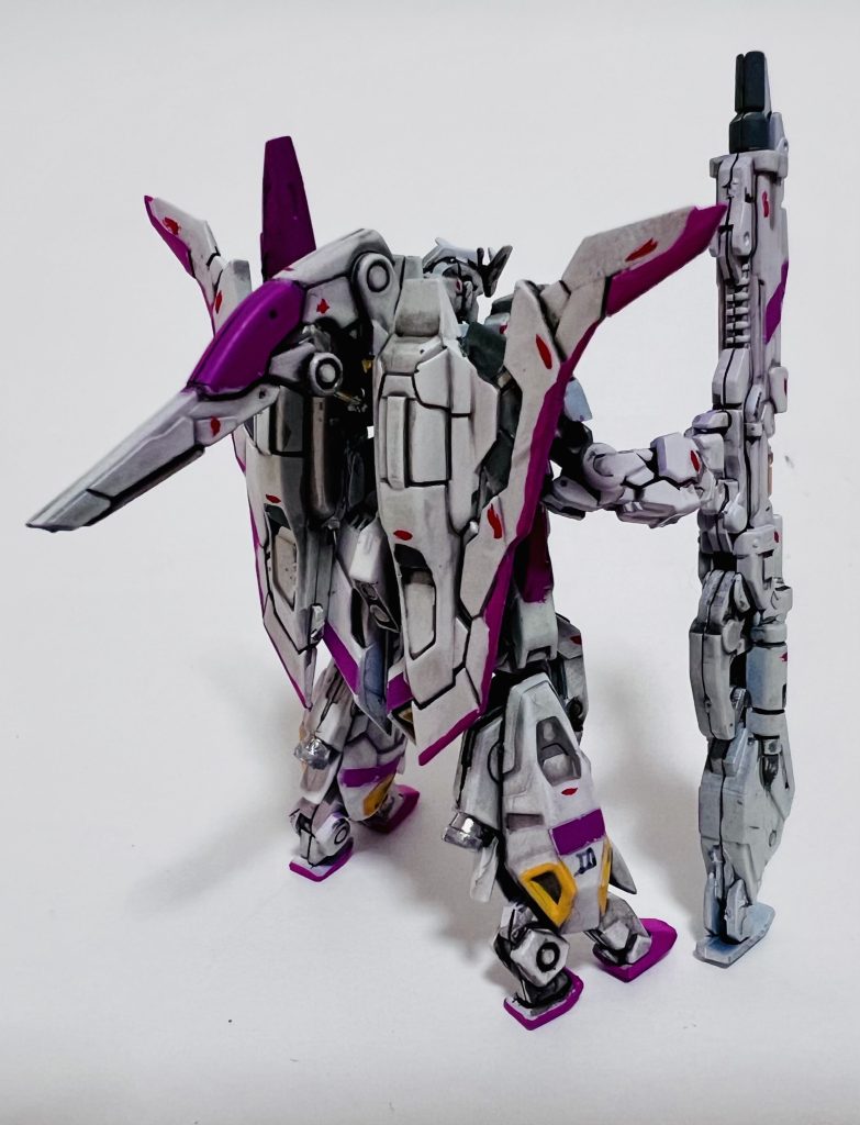 GUNDAM ARTIFACT ガンダムアーティファクトMSZ-006-3 ゼータガンダム3号機 ホワイトユニコーン仕様 塗装済完成品–5枚目/制作者：H4co Y