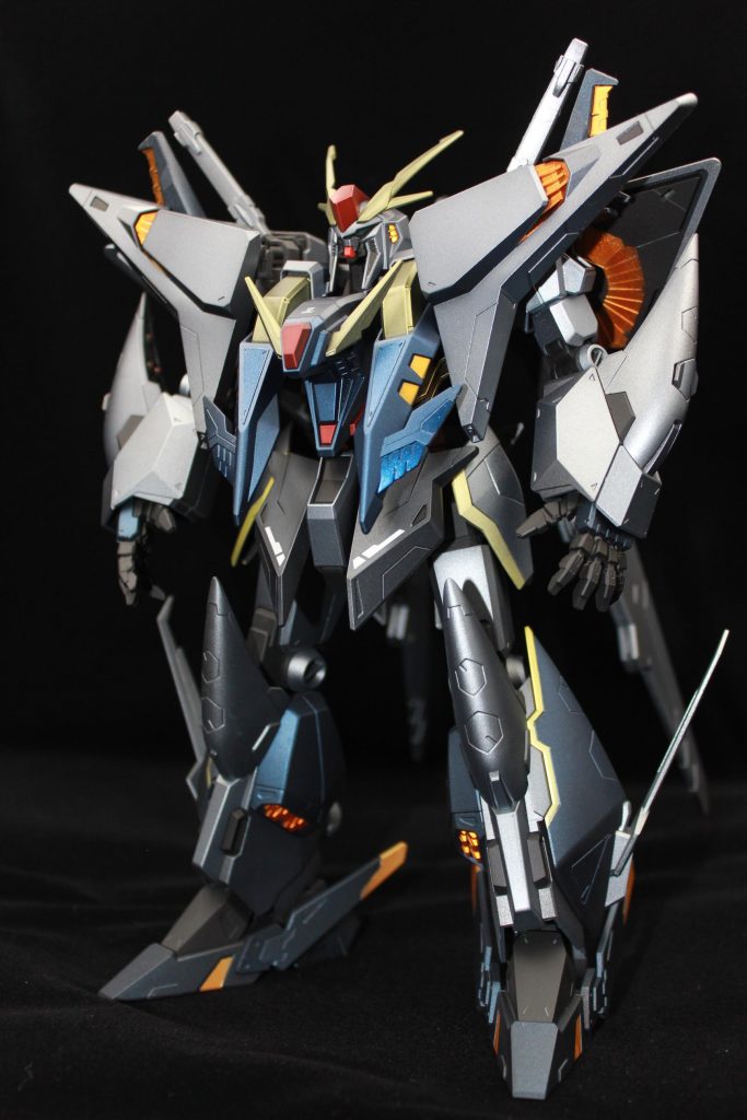 脚部と腰部で計5mmの延長加工を施しました。