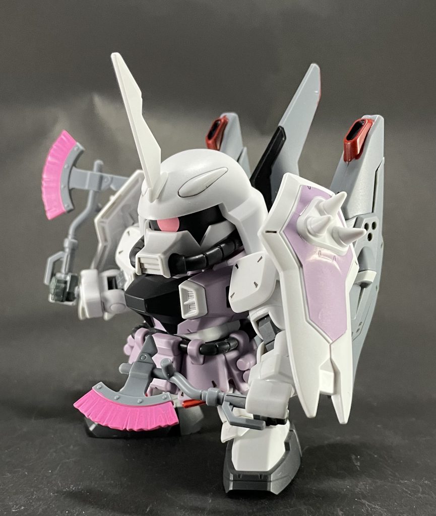 ガンダムマーカーでの部分塗装、スミ入れ、トップコートのみでサクッと作りました😆