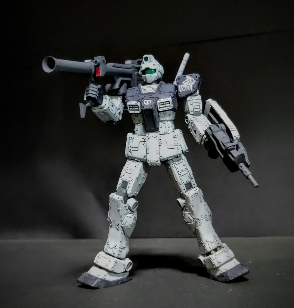 FGガンダム改RGM79ジム陸戦仕様WD隊–6枚目/制作者：AKさん