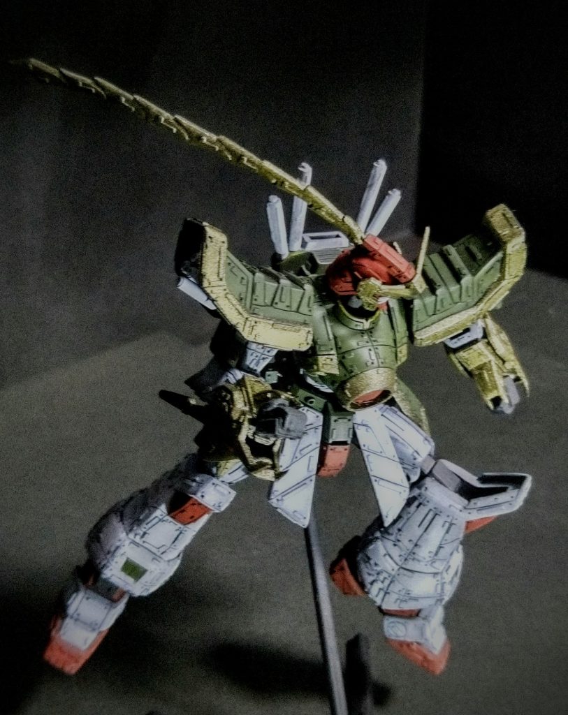 旧キットドラゴンガンダム–5枚目/制作者：AKさん