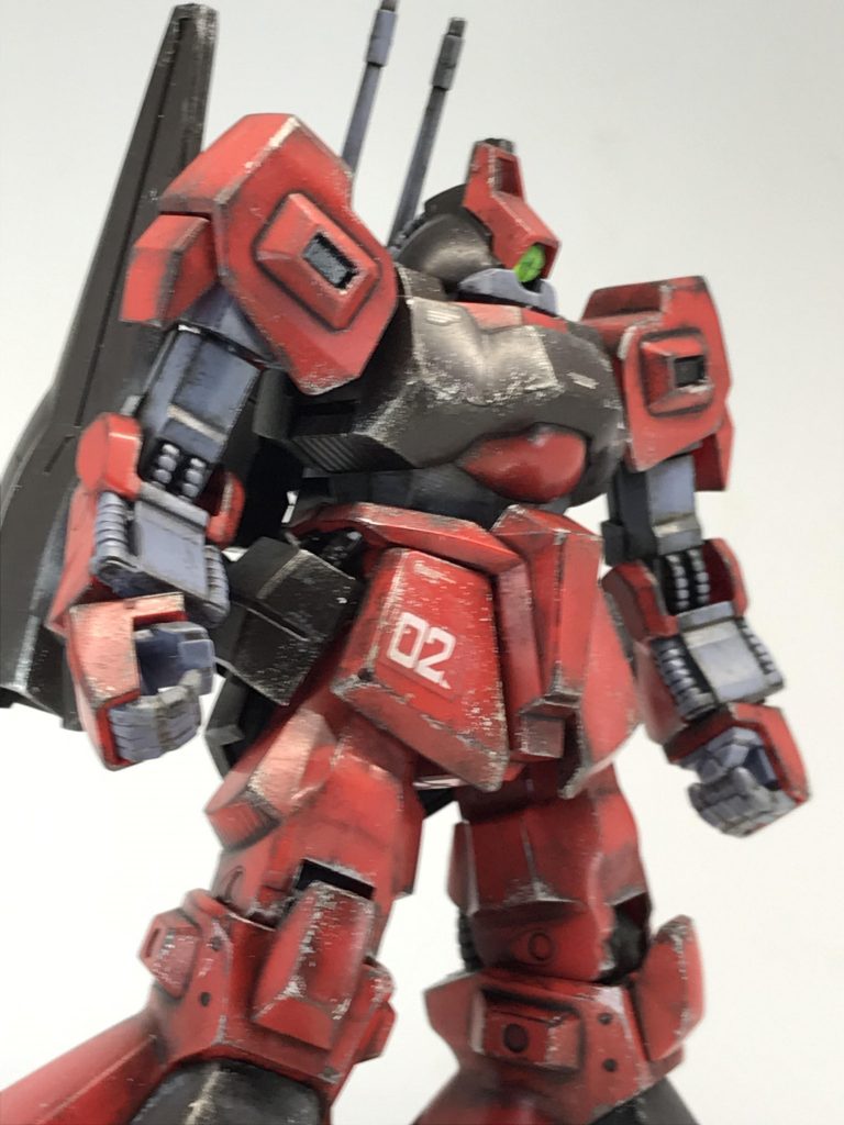 リックディアスはこのアングルが一番カッコいいなぁ😊 おまけじつはリックディアスでも出来るんですアゴを引いてうつむき加減にできる…必殺の…