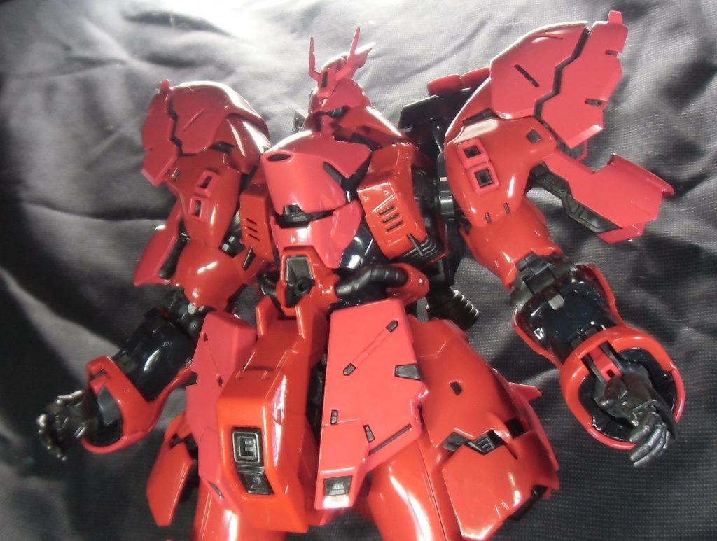 もう一つRGサザビーを持っているので、その時までに安いキットで墨入れ＆デカール+研ぎ出しに挑戦出来たらなと思います。