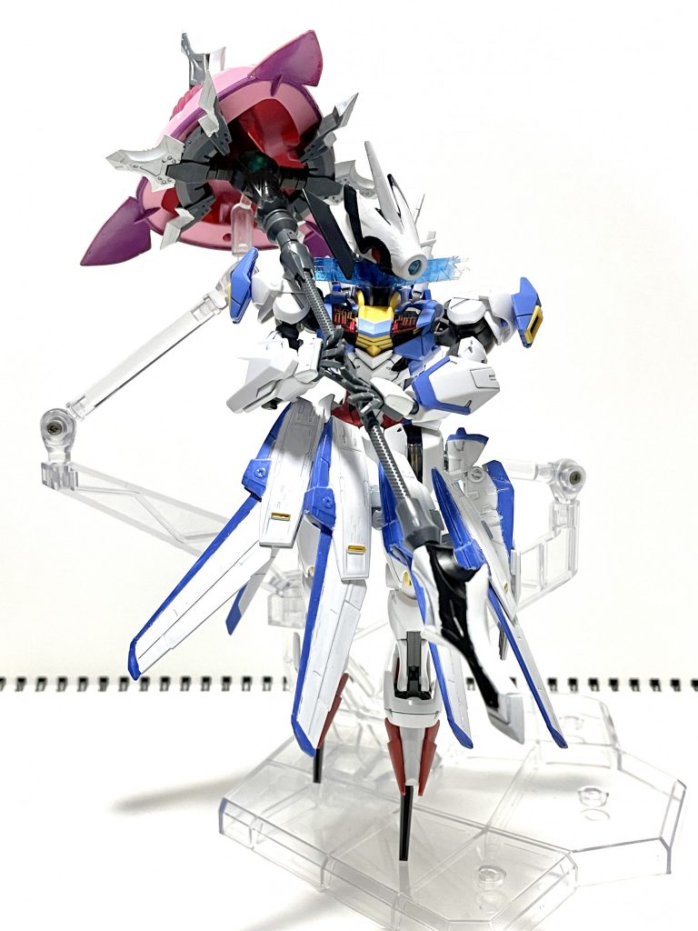 ◆これまで作りながら思いついた「魔女&貴婦人」のコンセプトが、これにて達成となります。・ここまでの細工で、エアリアル本体にはキズひとつつけていません！(自慢)◆なお「ステイク」とは「杭」という意味のほか、「火刑用の架」の意もあります。